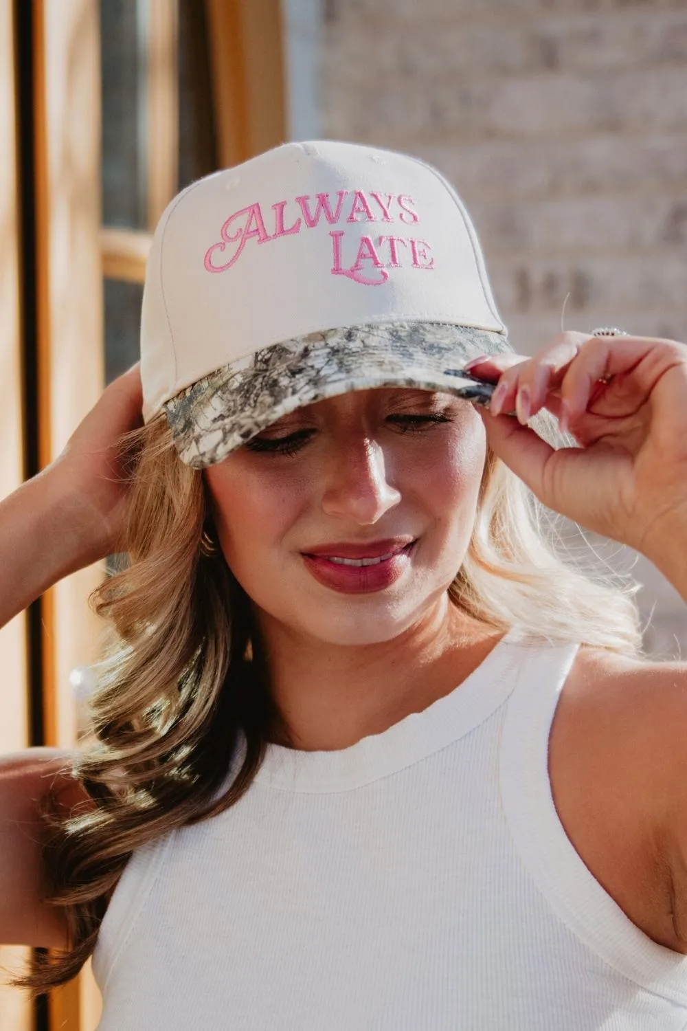 Always Late Vintage Trucker Hats for Women - Image 11