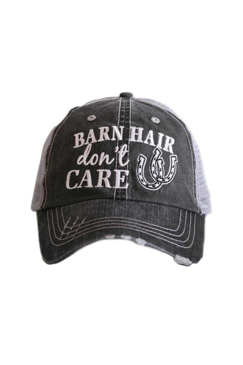 Barn Hair Don't Care Trucker Hats - Image 3