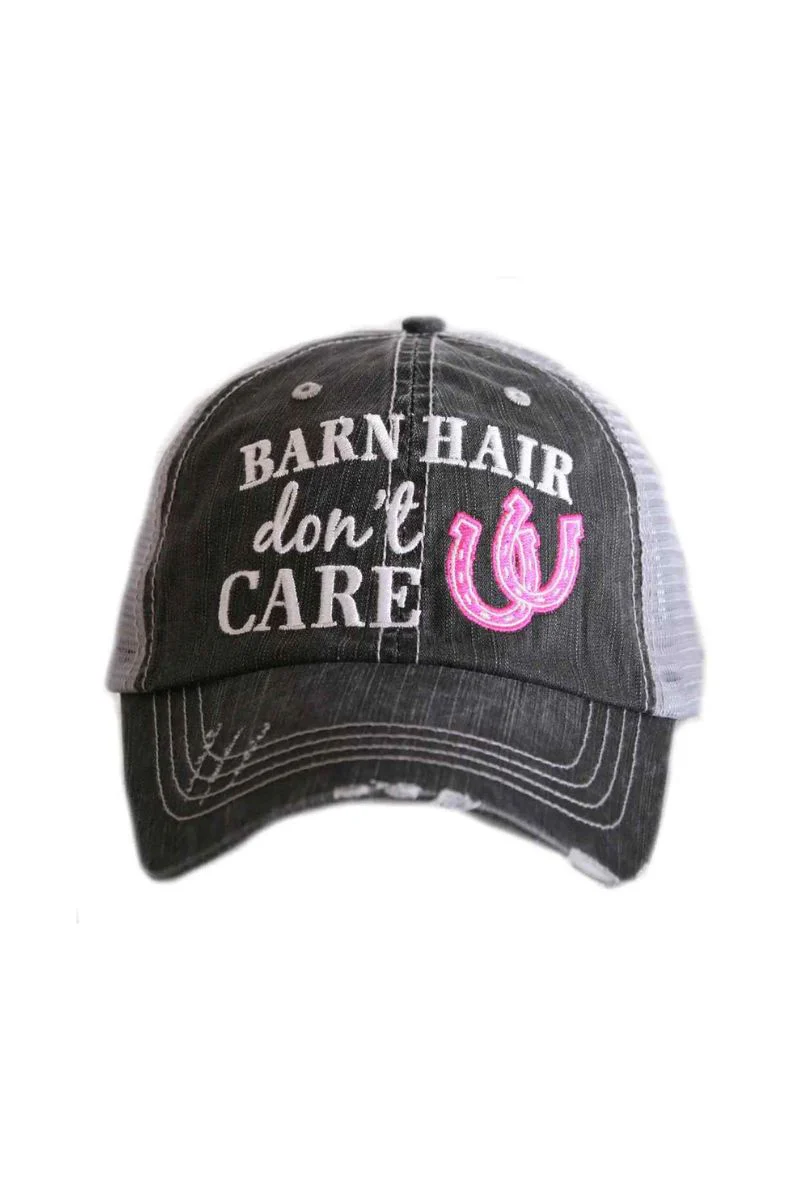 Barn Hair Don't Care Trucker Hats - Image 4
