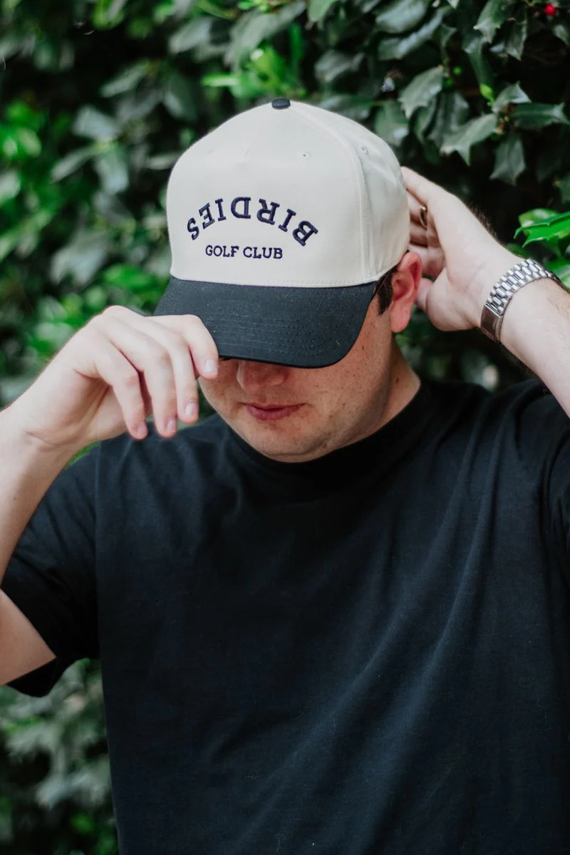 BIRDIES Golf Club Upside Down Men's Trucker Hats Vintage - Image 5