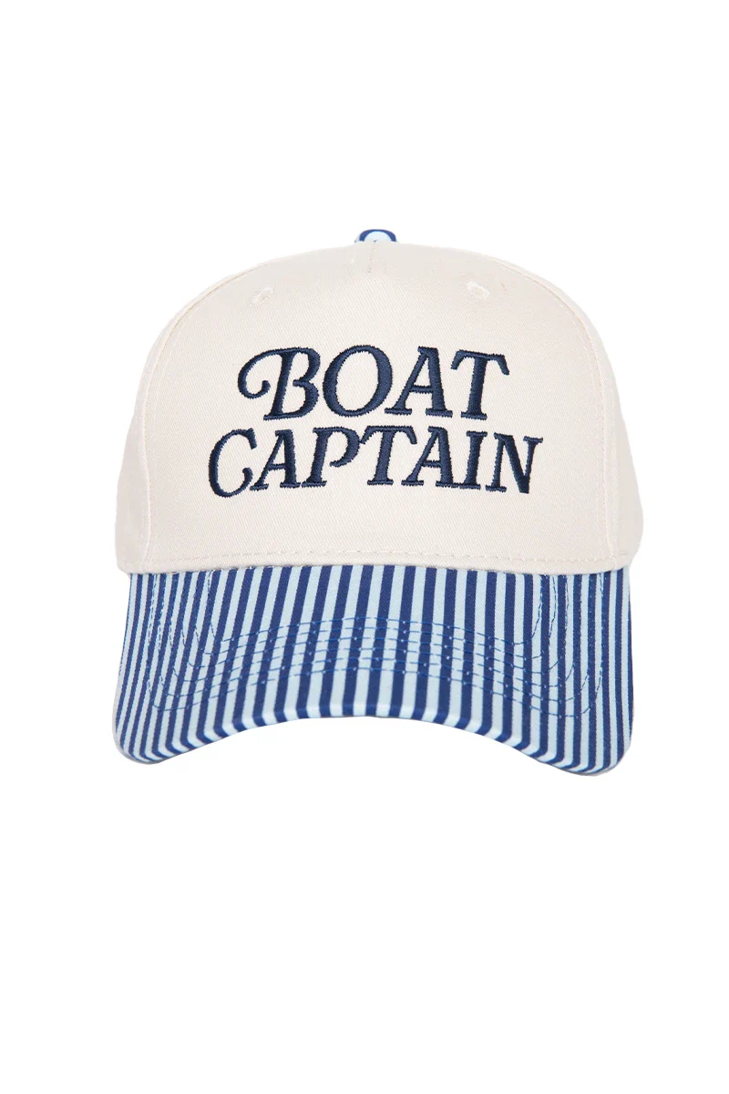 Boat Captain Two-Toned Vintage Hat - Image 3
