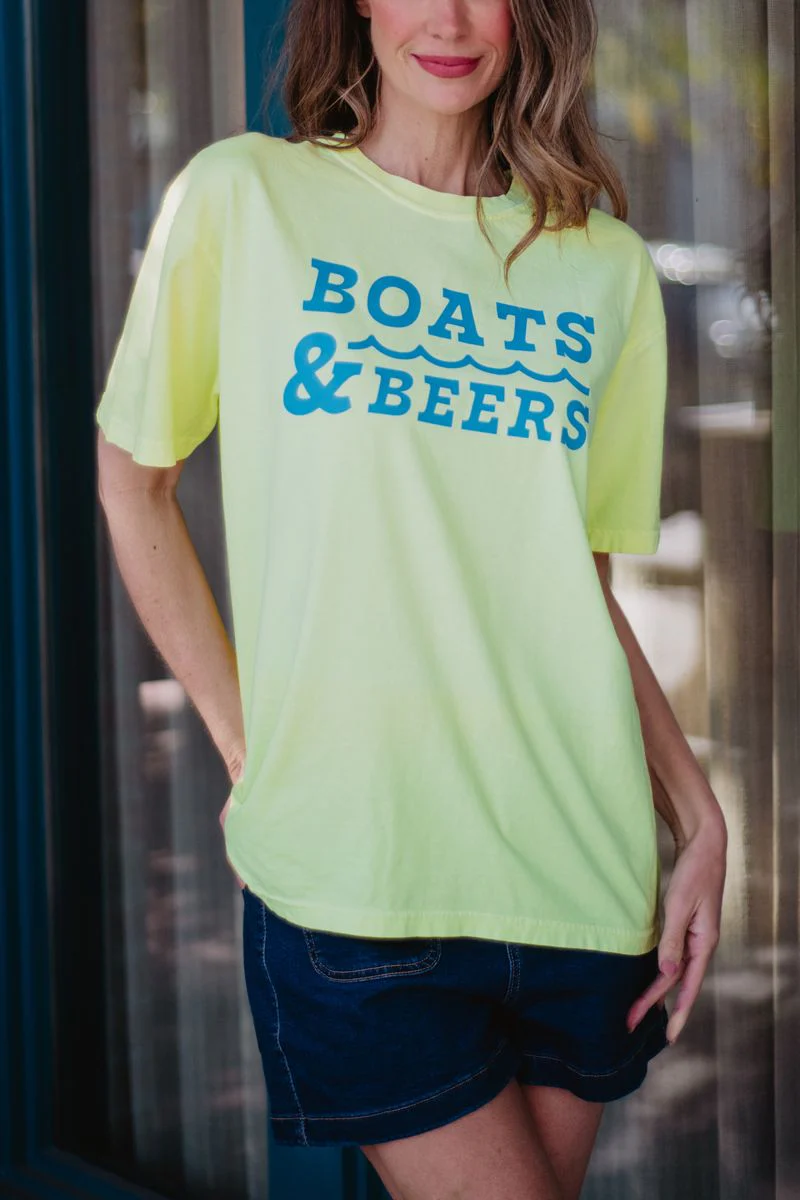 Boats & Beers Graphic Tees - Image 2