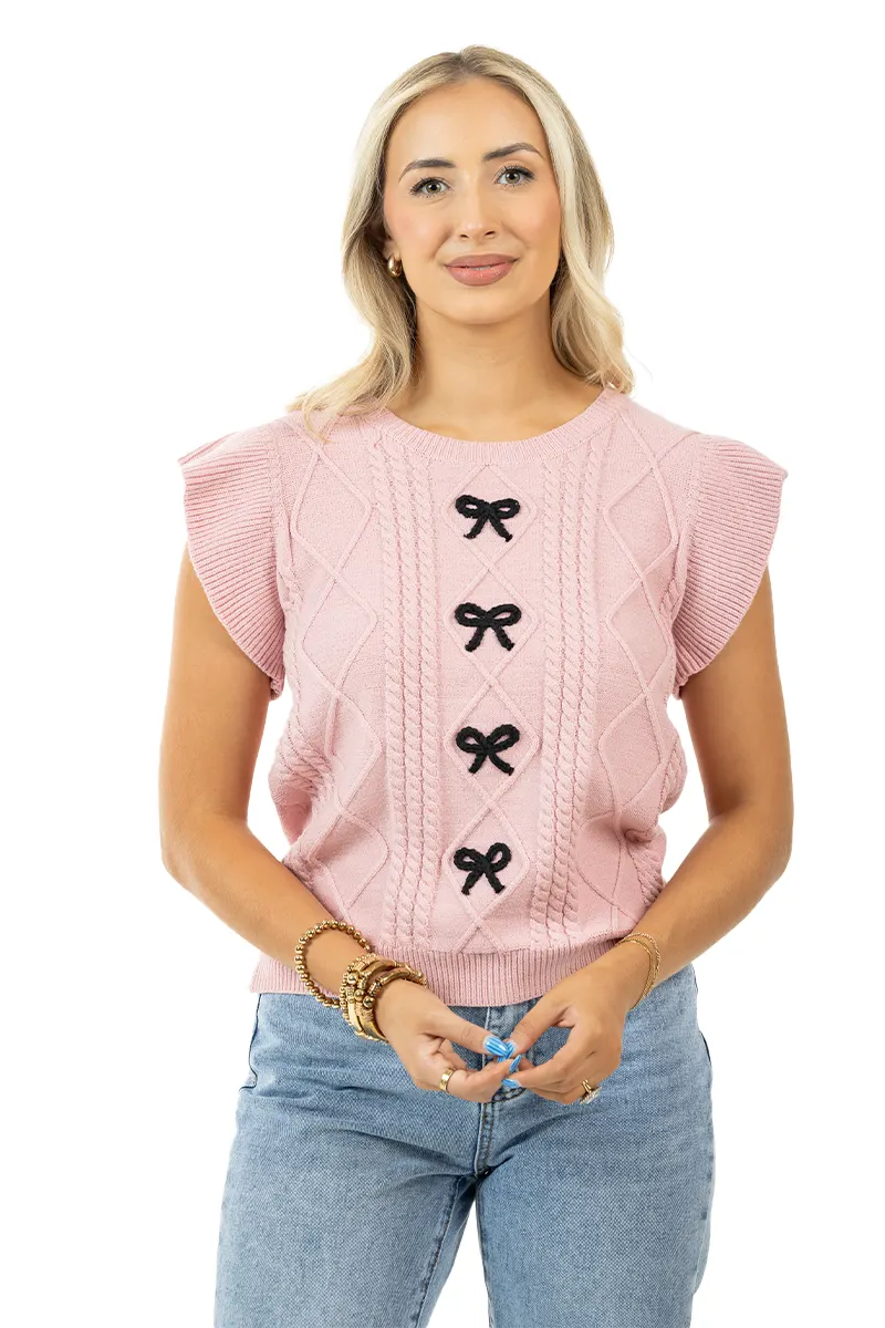 Bow Top (Light Pink) - Image 3