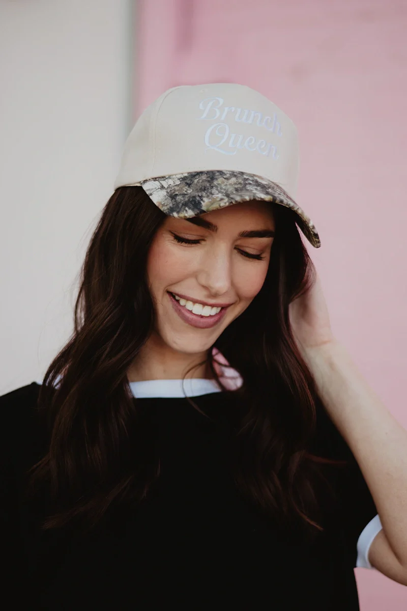 Brunch Queen Trucker Hats Vintage - Image 9
