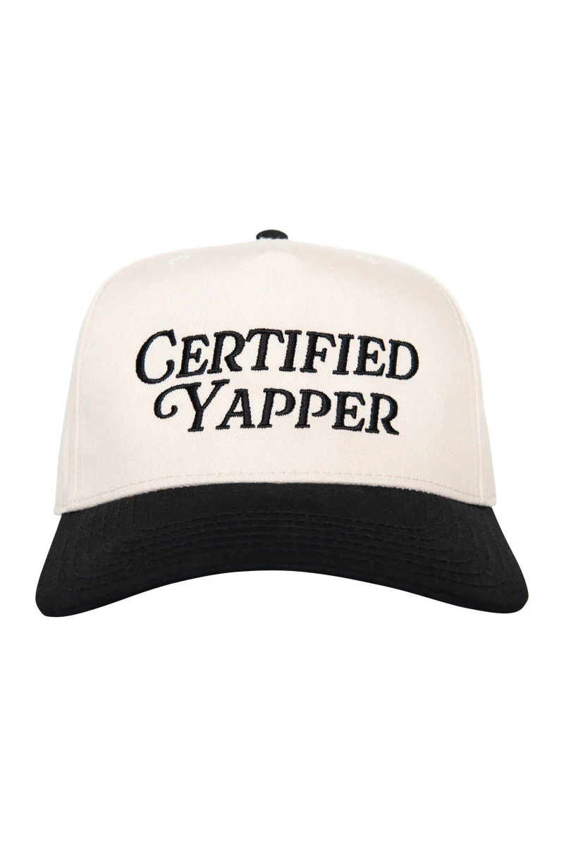 Certified Yapper Two-Toned Vintage Hat - Image 6