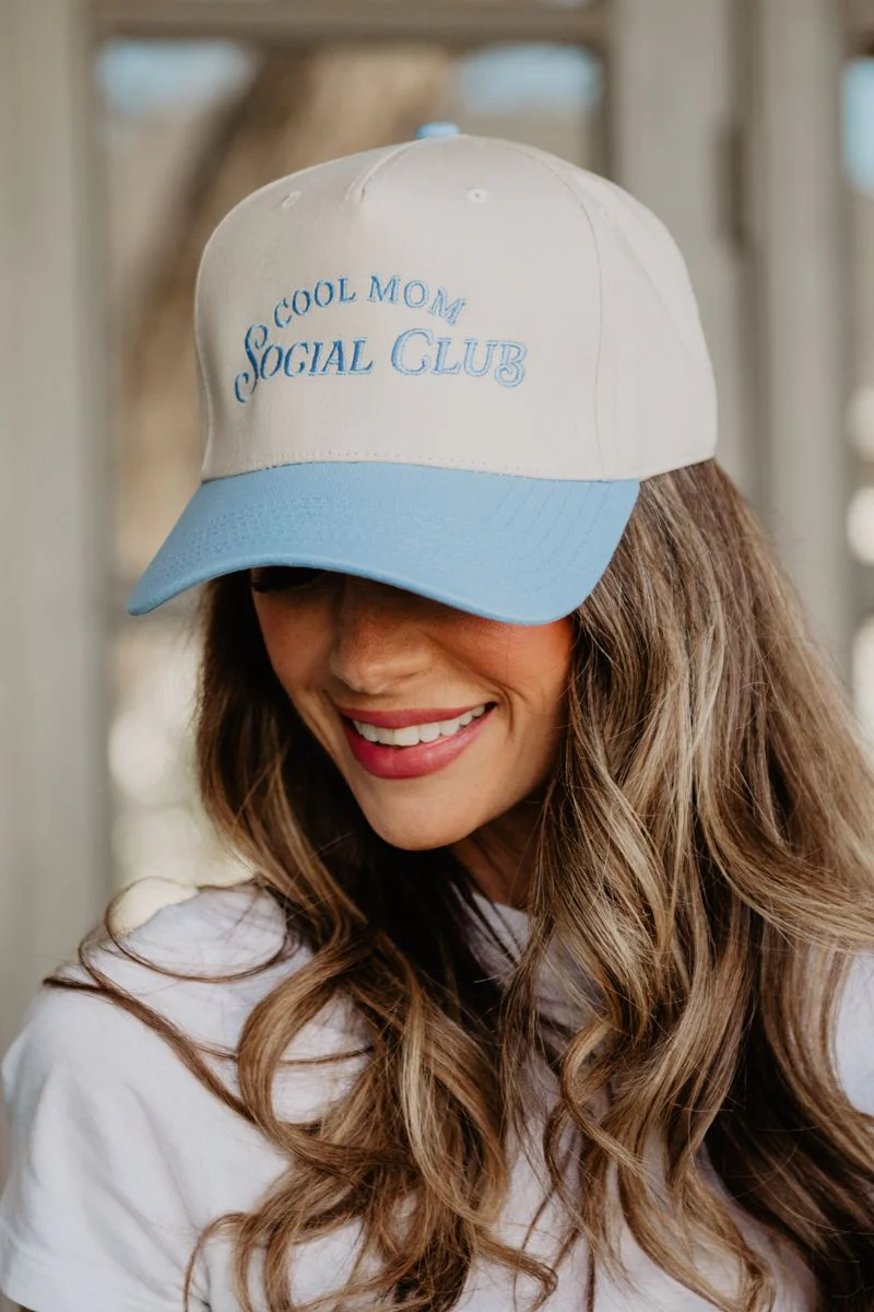 Cool Mom Social Club Two-Toned Vintage Hat - Image 4