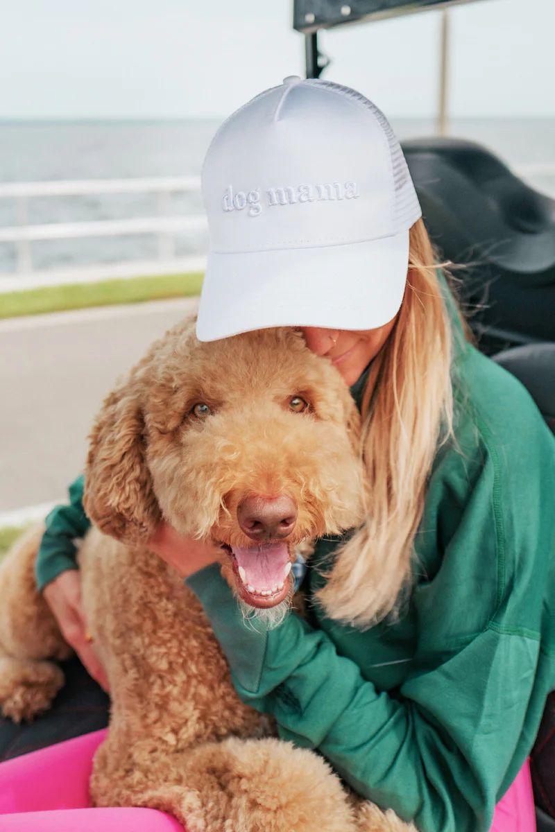 Dog Mama 3-D Embroidered Trucker Hat