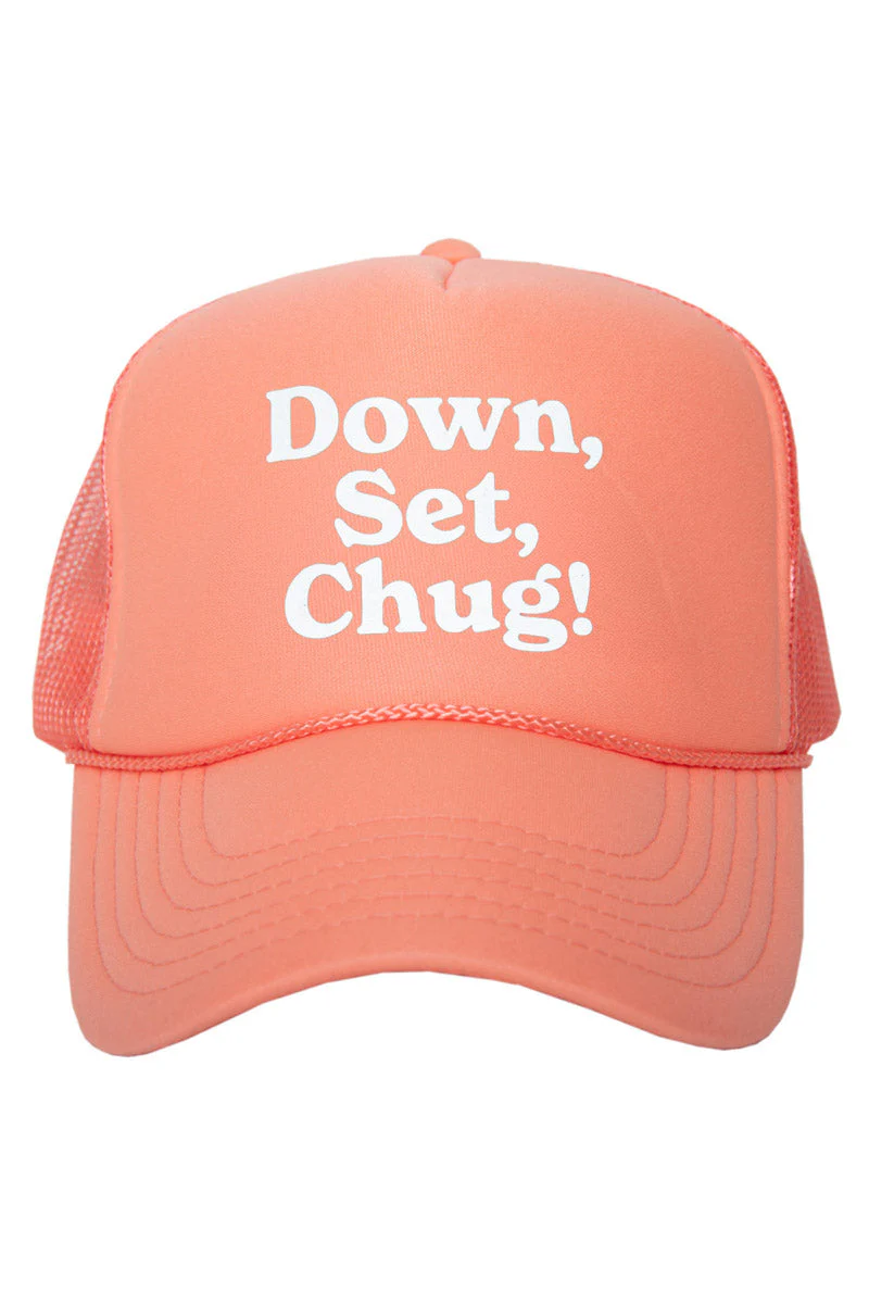 Down Set Chug Drinking Hat Foam Hat - Image 6