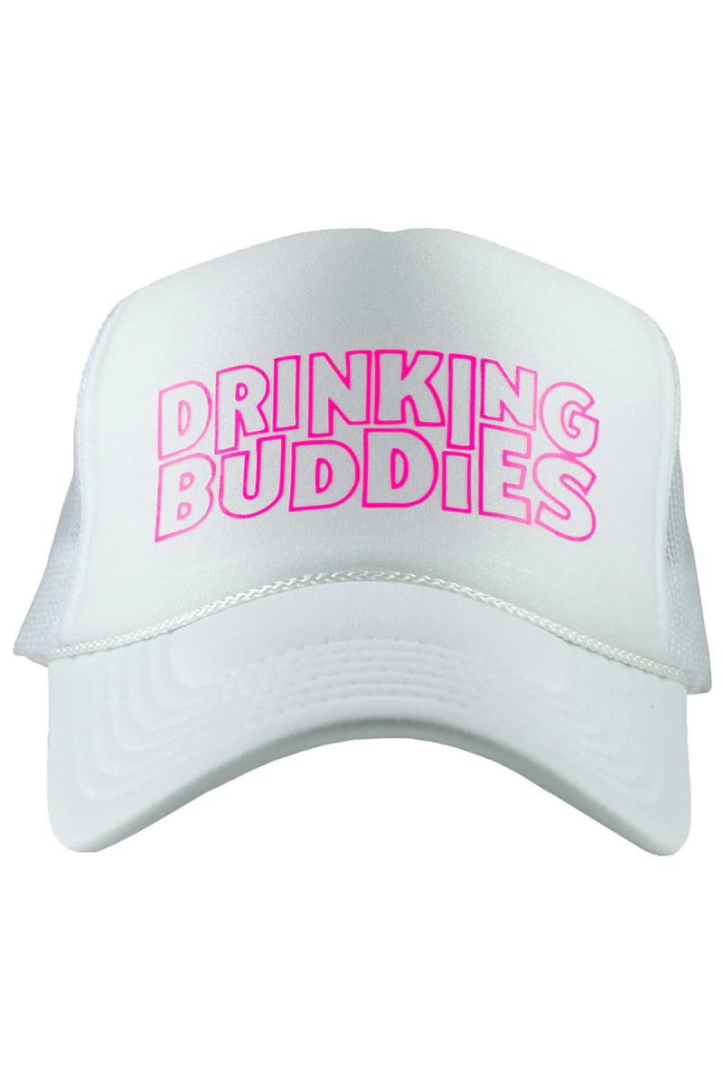 Drinking Buddies DECAL Foam Trucker Hat - Image 5