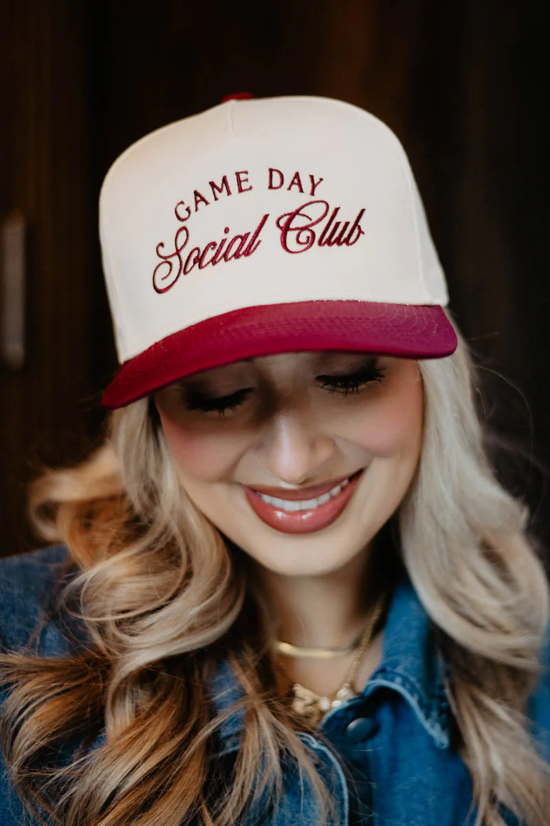 Game Day Social Club Two-Toned Vintage Hat - Image 8