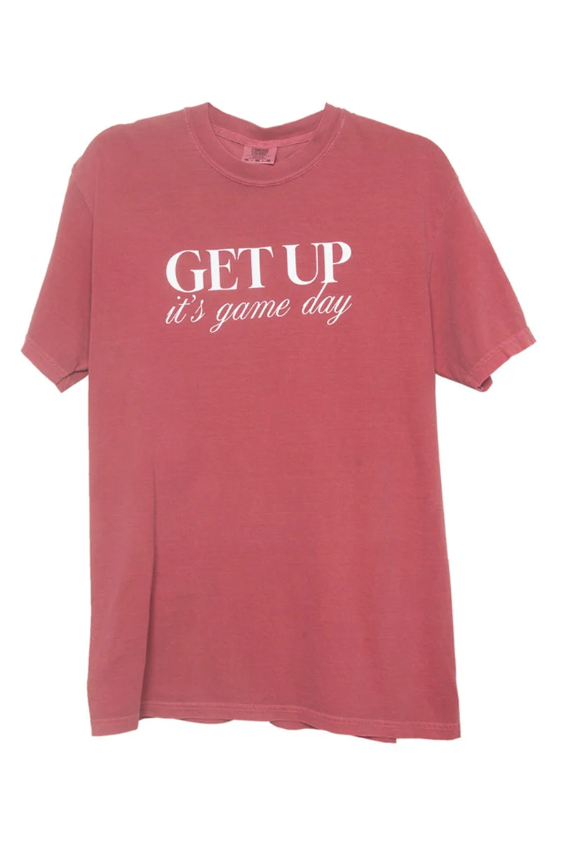 Get Up It's Game Day Graphic Tee for Women - Image 5
