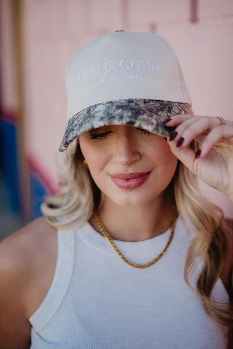 God is Good All The Time Classic Trucker Hats - Image 5