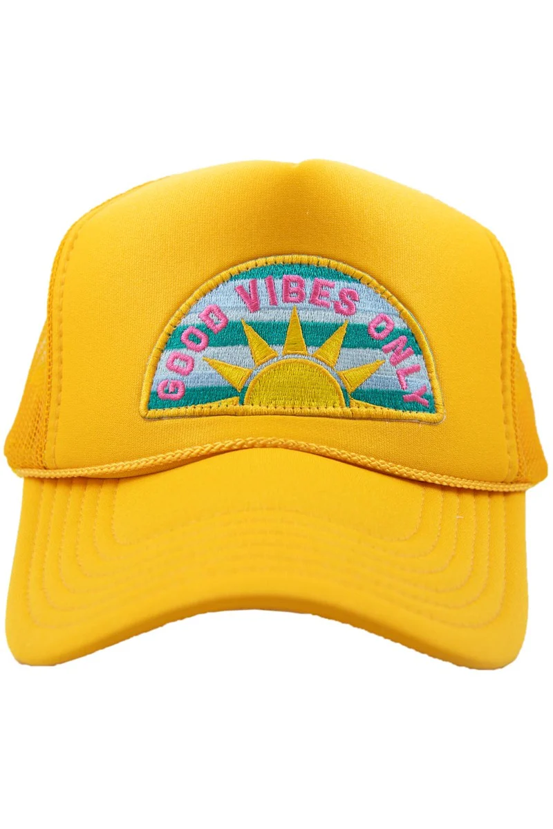 Good Vibes Only Patch Foam Snapback - Image 11