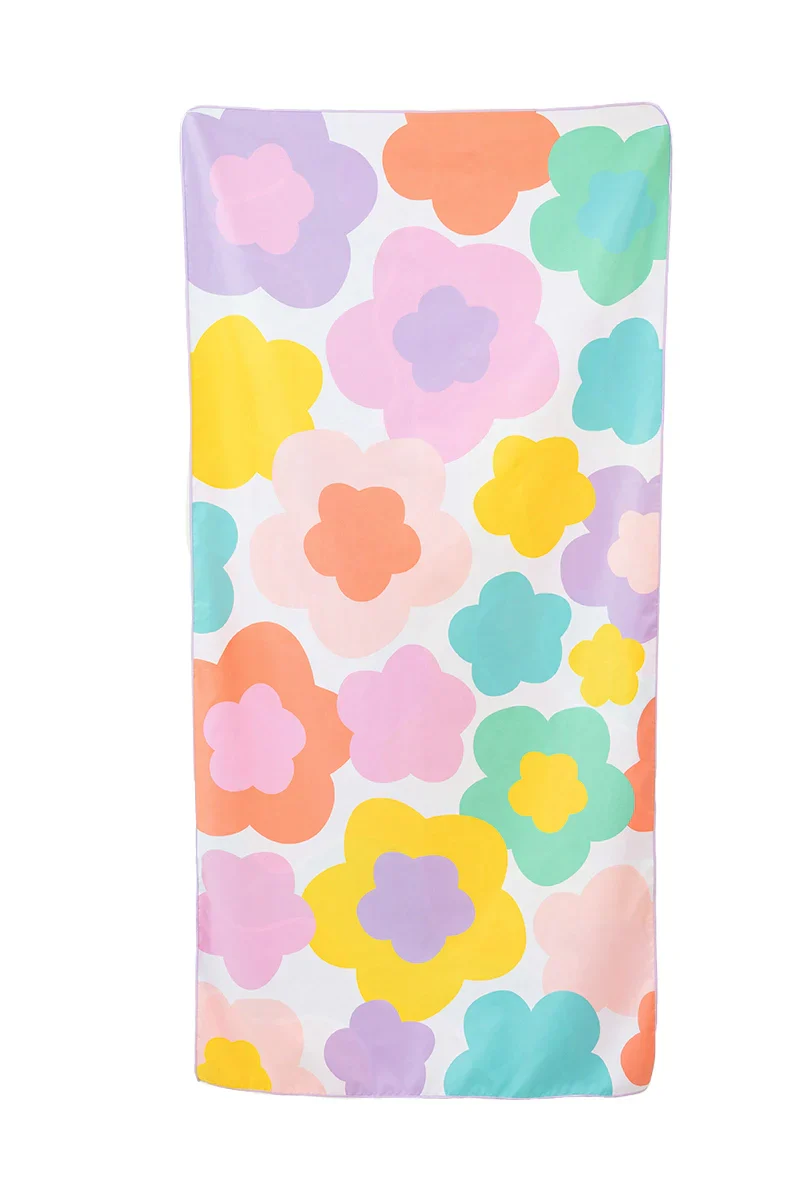 Groovy Flower Microfiber Reversible Towel - Image 7