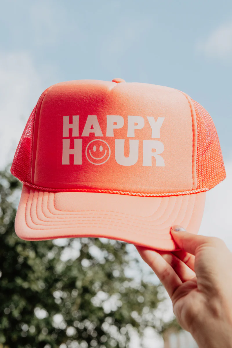 Happy Hour Foam Trucker Hat - Image 3