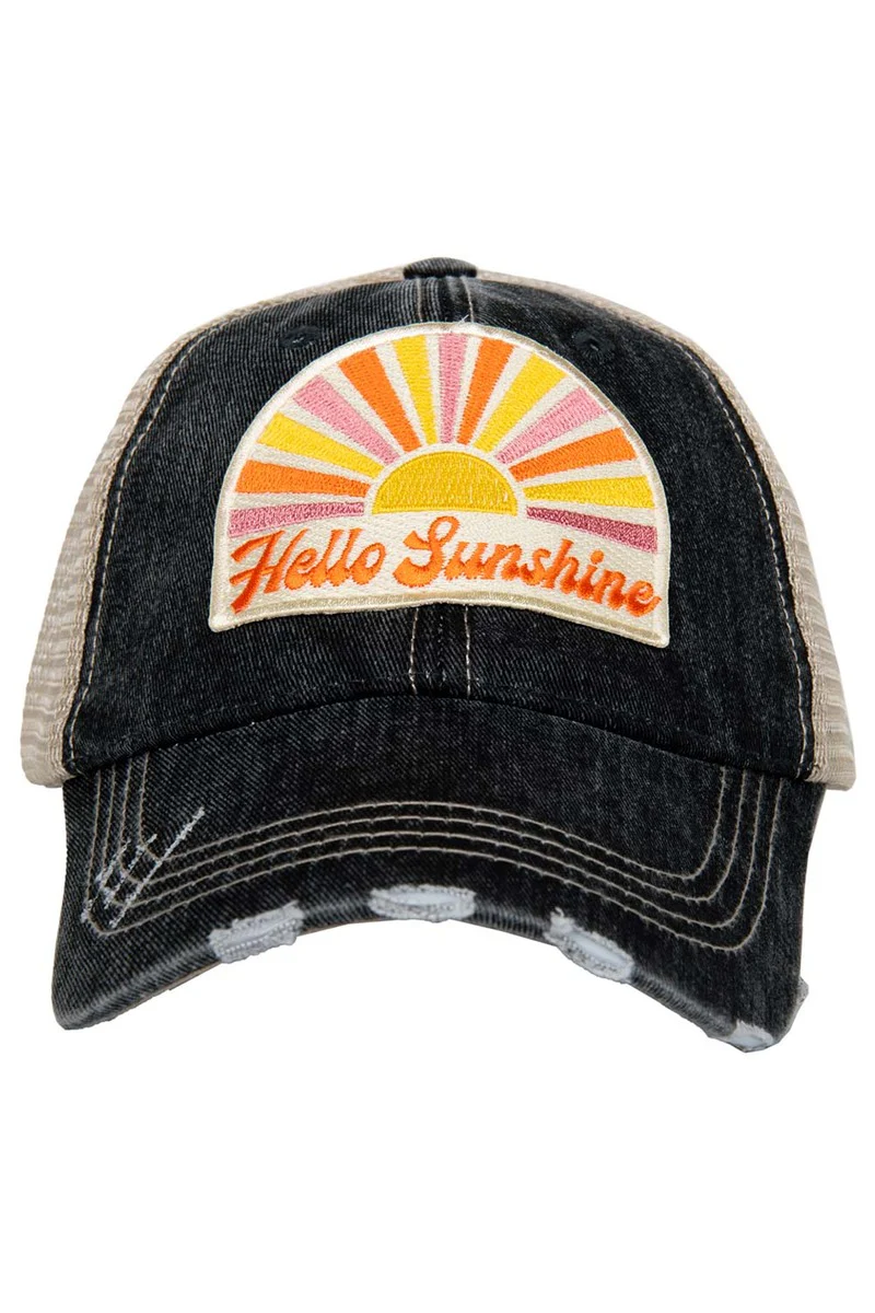 Hello Sunshine Trucker Hat - Image 2