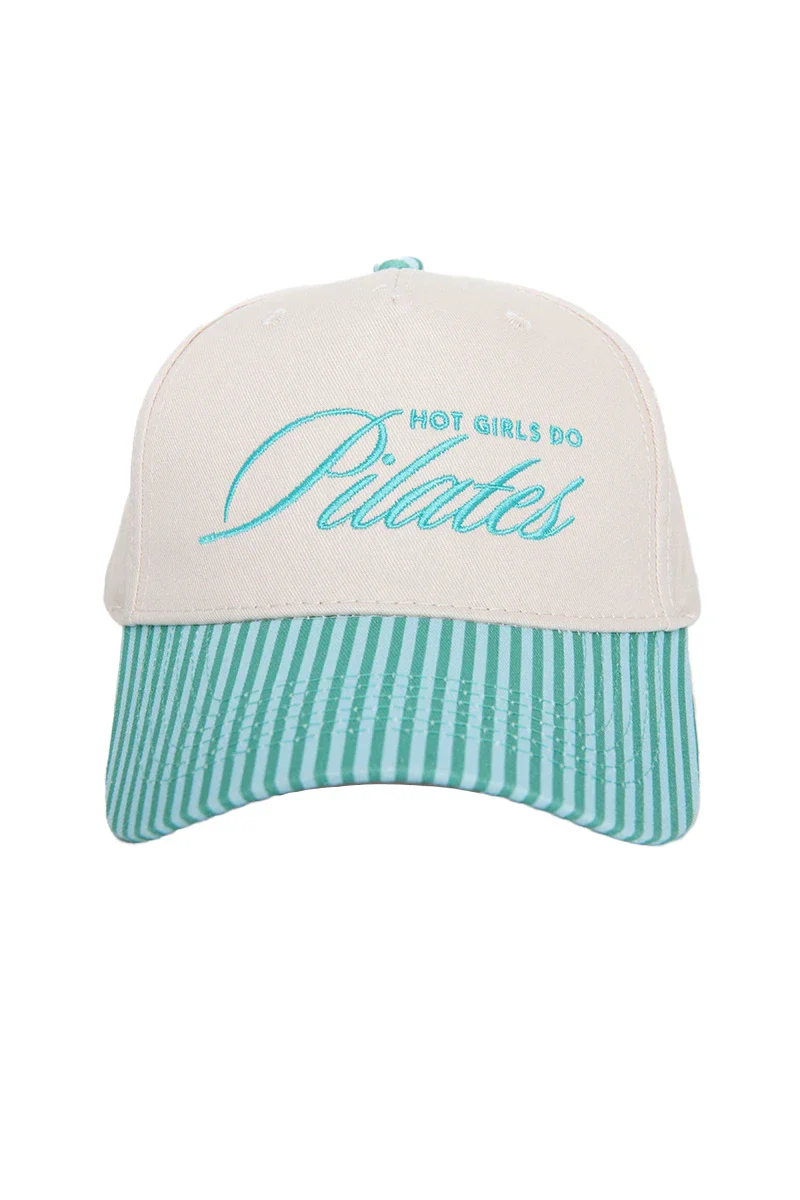 Hot Girls Do Pilates Cap Trucker Vintage - Image 2