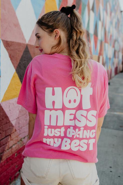 Hot Mess Just Doing My Best T-Shirt - Image 2