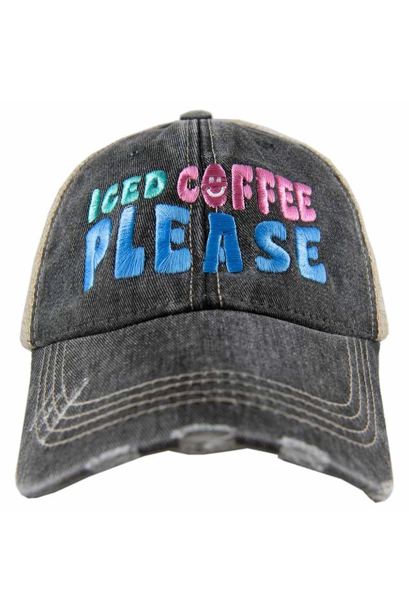 Iced Coffee Please Trucker Hat - Image 2