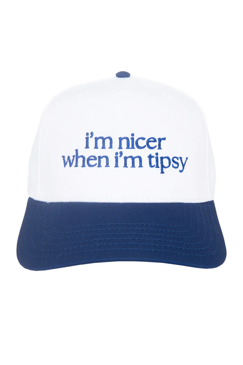 I'm Nicer When I'm Tipsy Retro Trucker Hats - Image 12