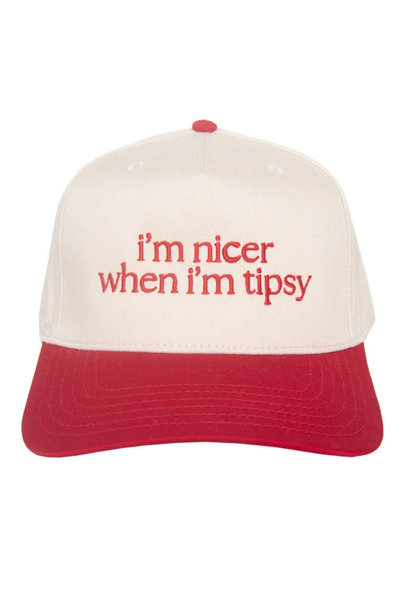 I'm Nicer When I'm Tipsy Retro Trucker Hats - Image 15