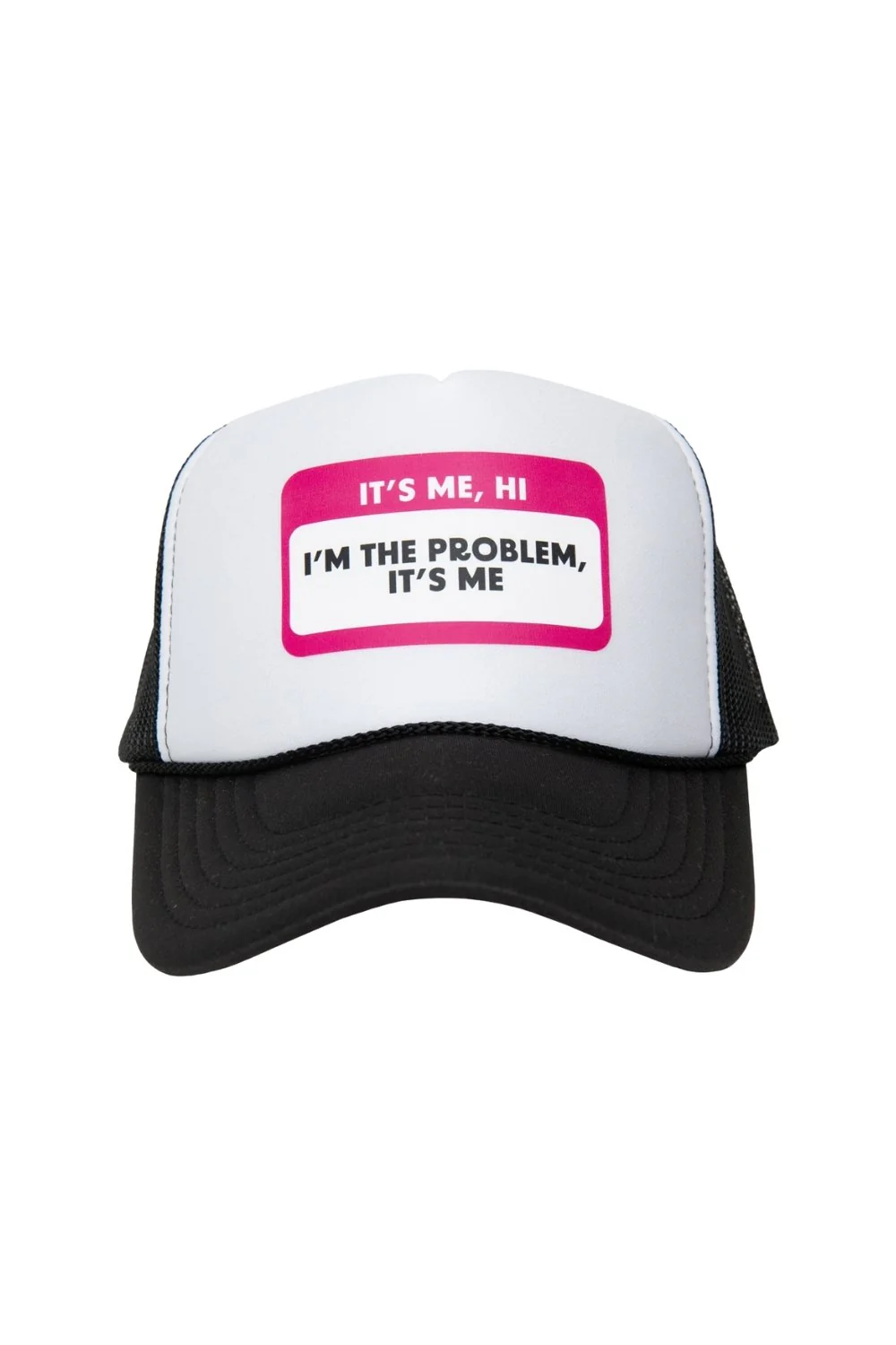It's Me Hi I'm the Problem It's Me Name Tag Hat - Image 3