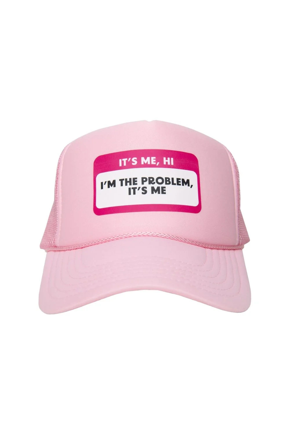 It's Me Hi I'm the Problem It's Me Name Tag Hat - Image 4