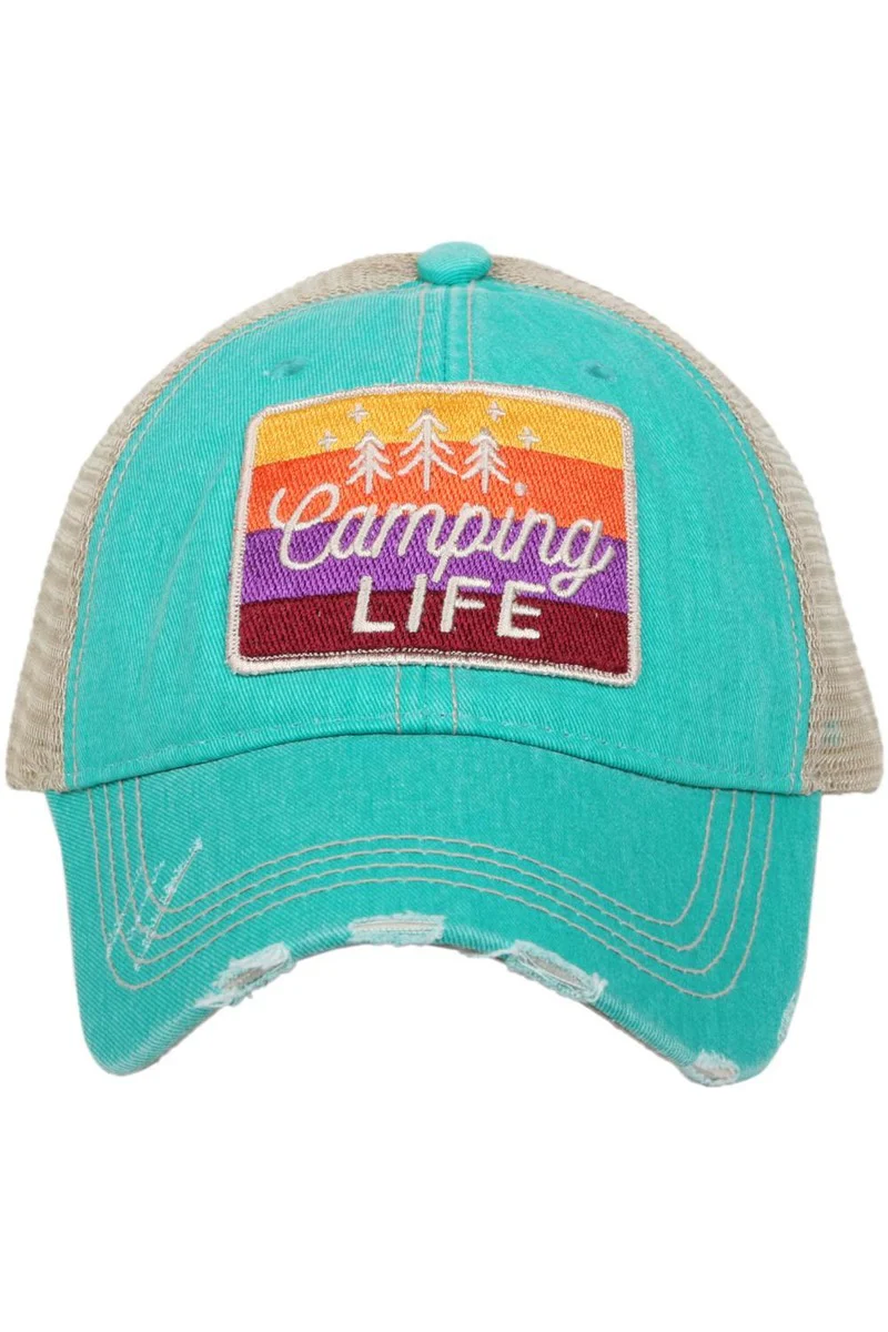 Camping Life Women's Trucker Hats - Image 2