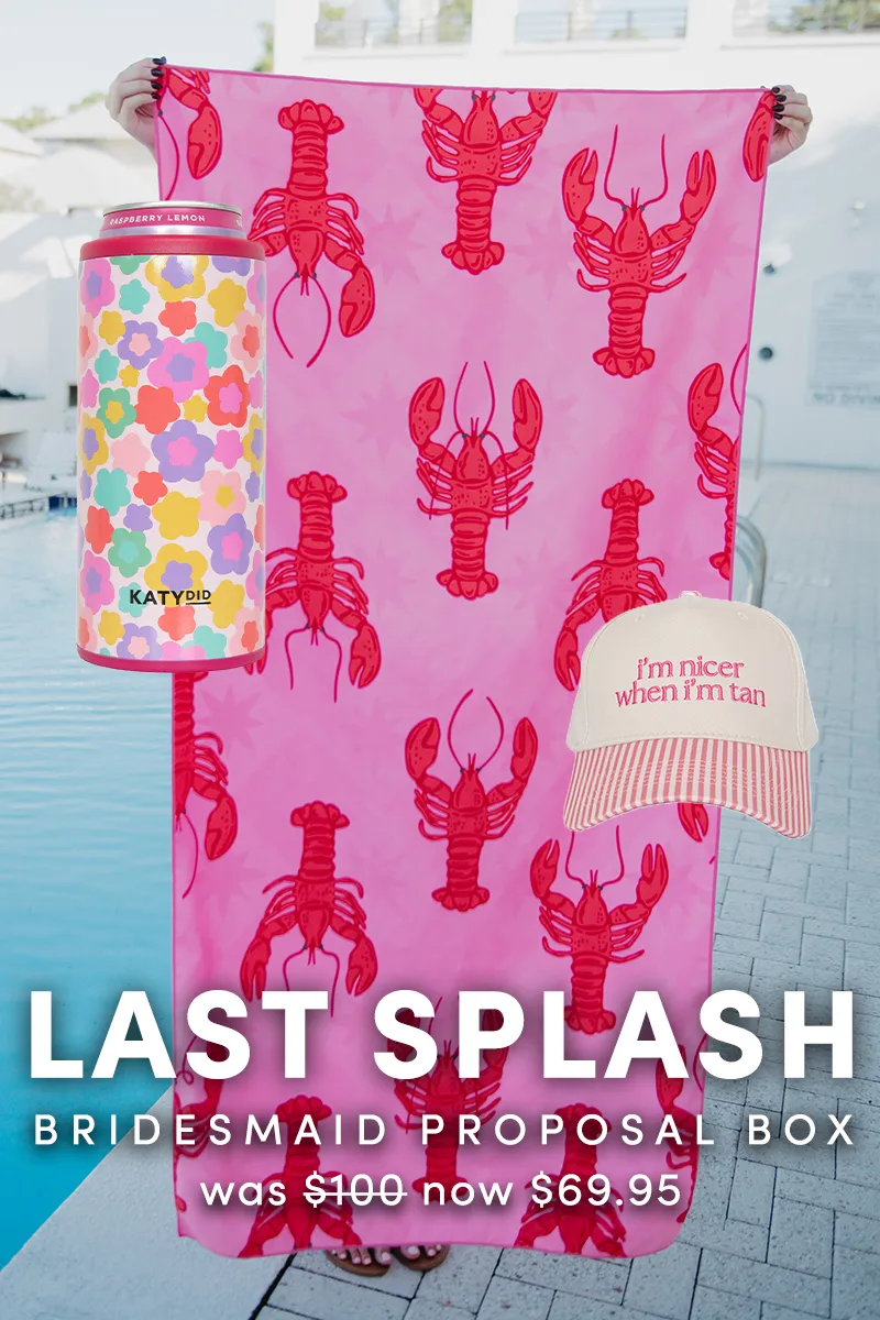 Last Splash | Bridesmaid Proposal Box
