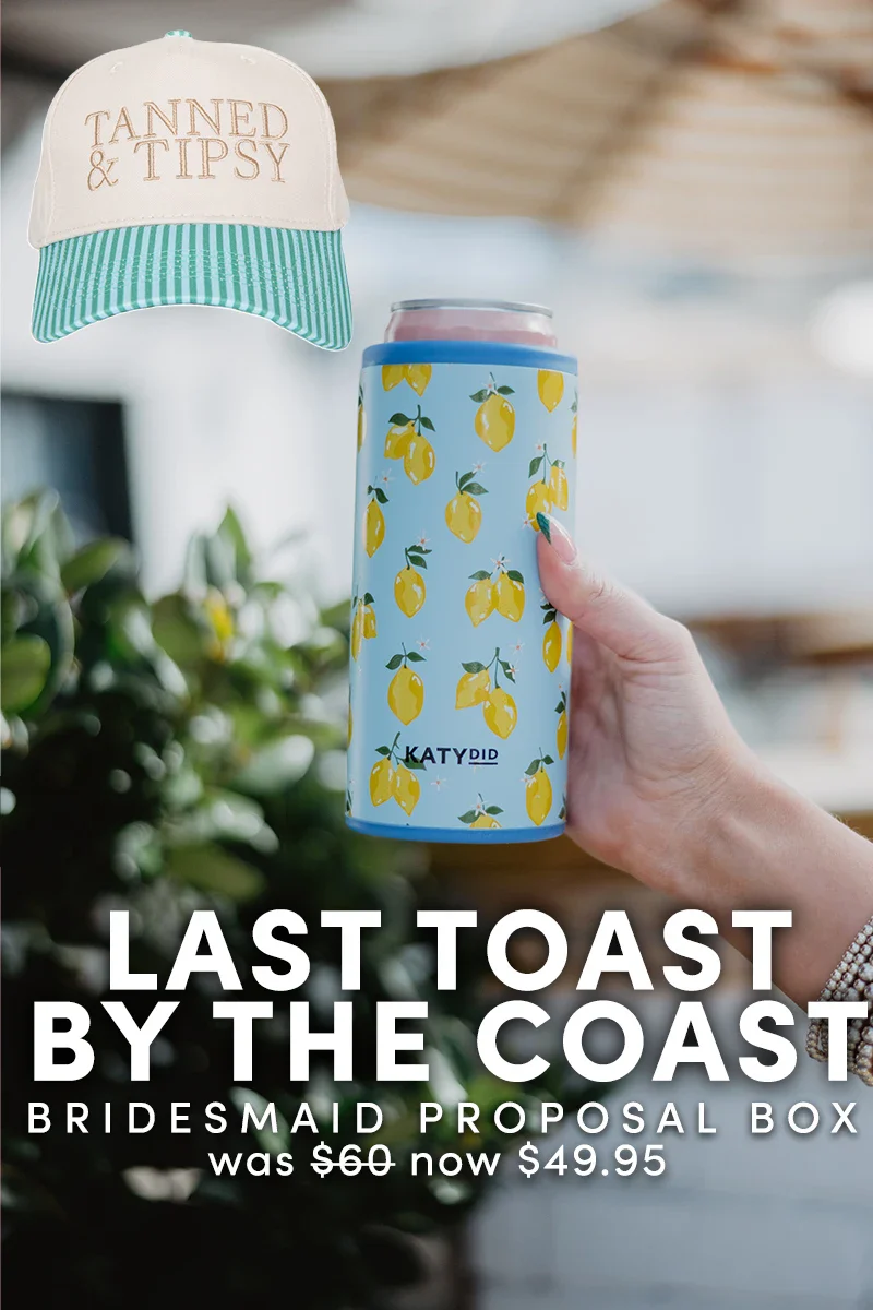 Last Toast by the Coast | Bridesmaid Proposal Box
