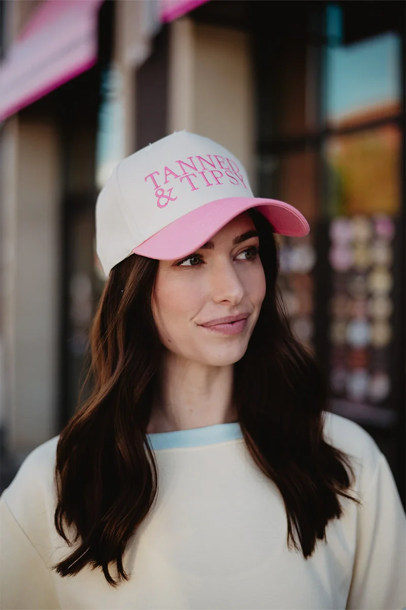 Tanned & Tipsy Vintage Hat - Image 13