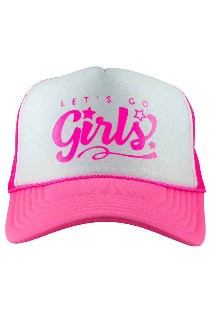 Let's Go Girls DECAL Foam Hat - Image 4