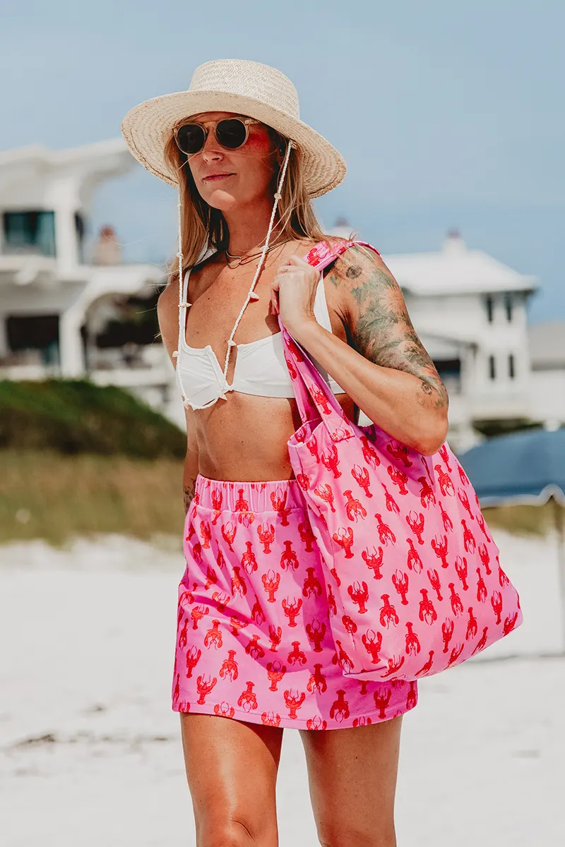 Lobsters Beach Tote Purse - Image 2