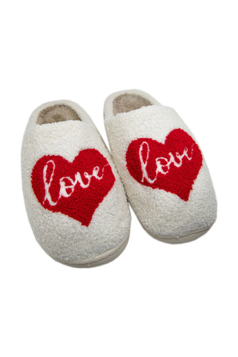 Love Heart Slippers - Image 2