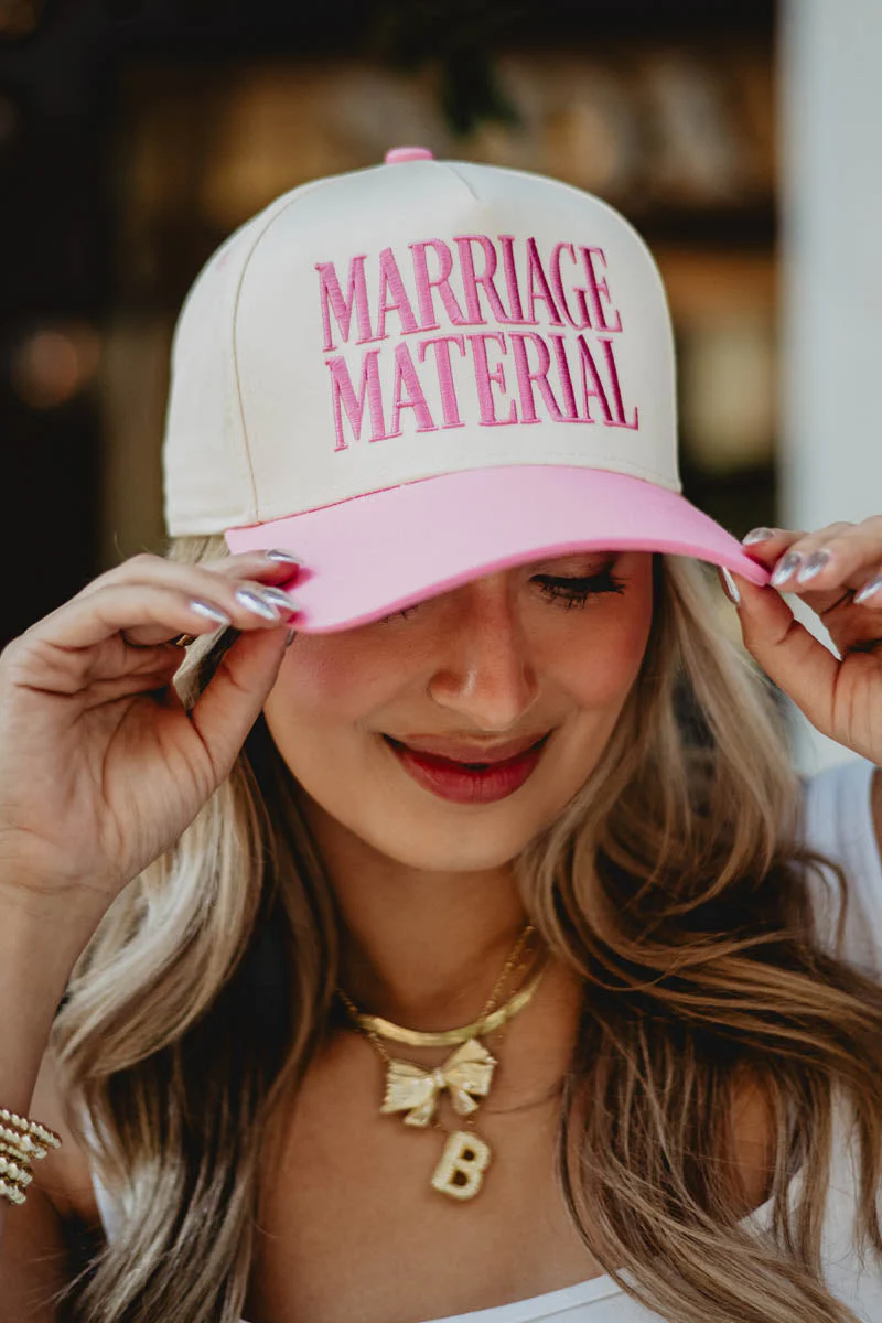 Marriage Material Two-Toned Retro Hat - Image 6