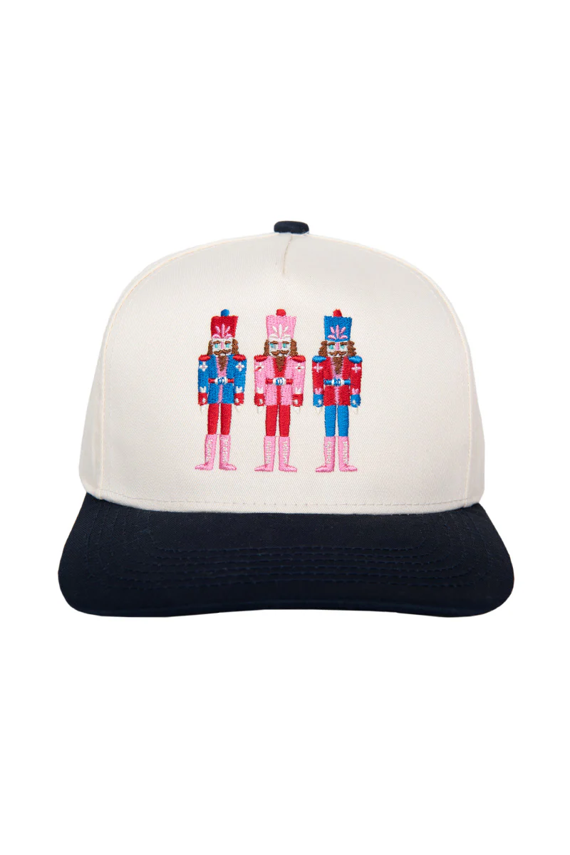 Nutcrackers Embroidered Two-Toned Hat - Image 10