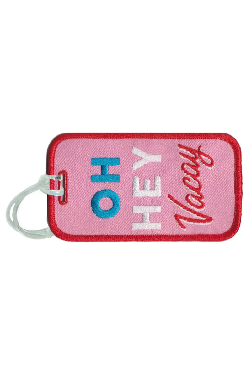 Oh Hey Vacay Luggage Tags - Image 3