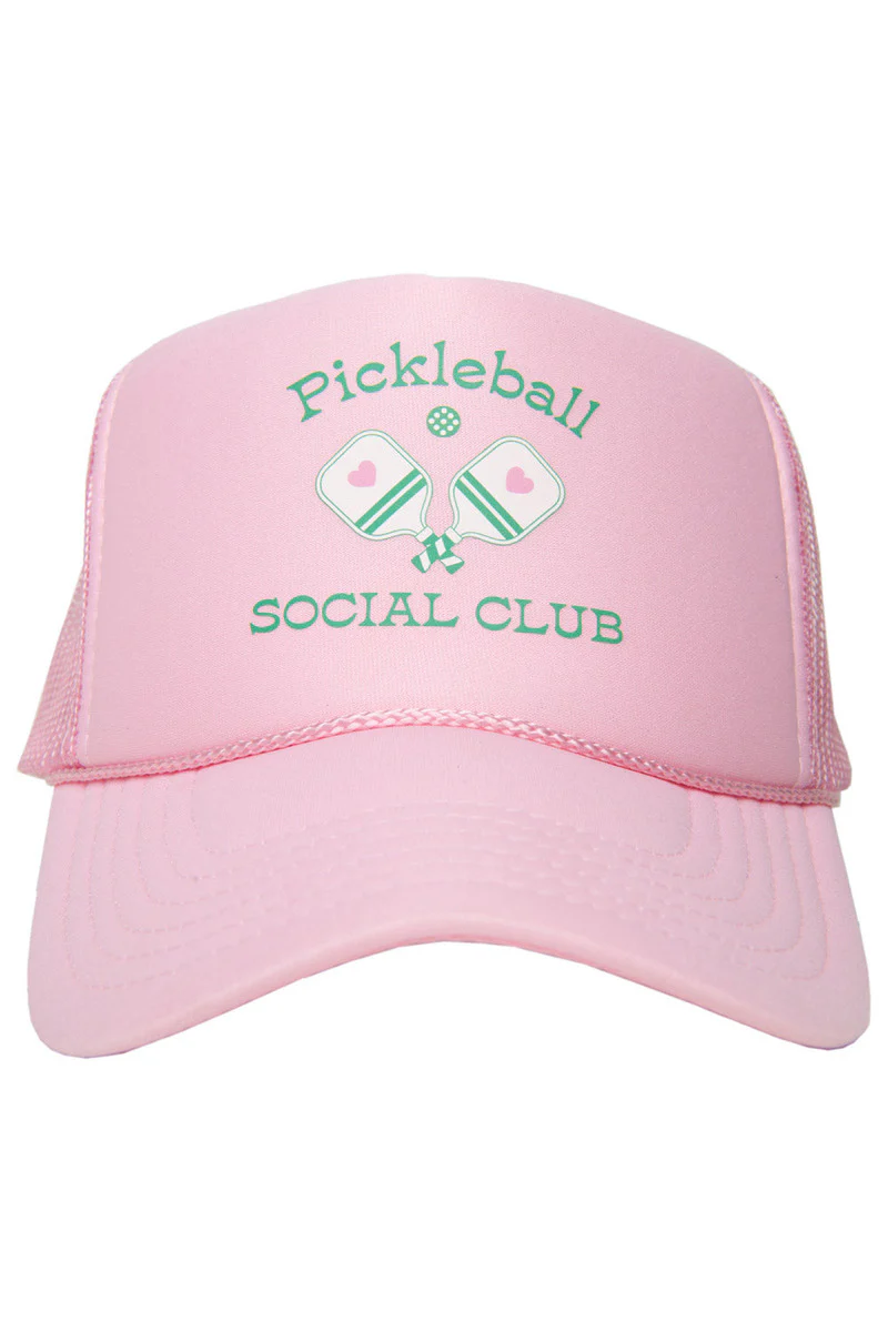 Pickleball Social Club Women's Foam Trucker Cap - Image 4