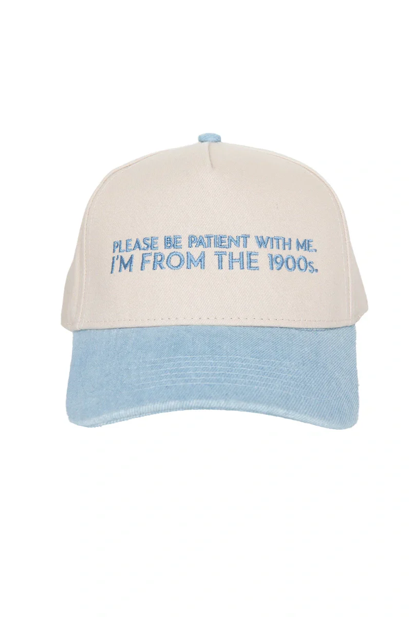 Please Be Patient With Me I'm From The 1900s Trucker Cap - Image 4