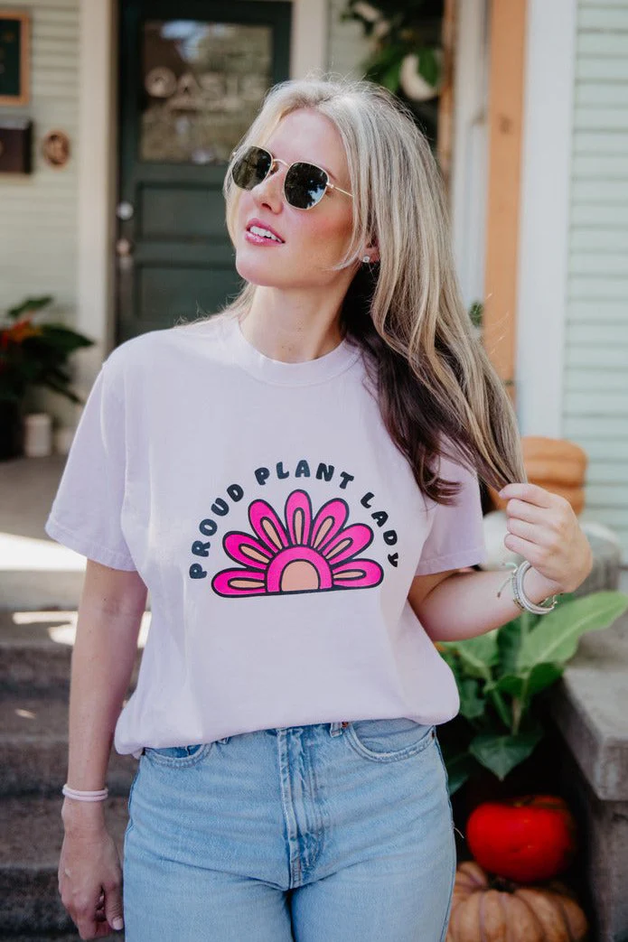 Proud Plant Lady Graphic Tees Women - Image 2