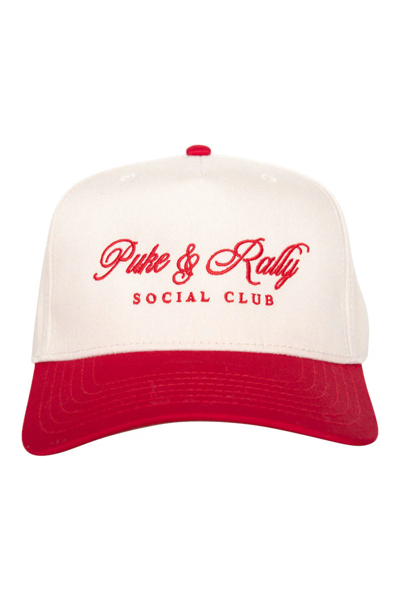 Puke & Rally Social Club Two-Toned Vintage Hat - Image 6