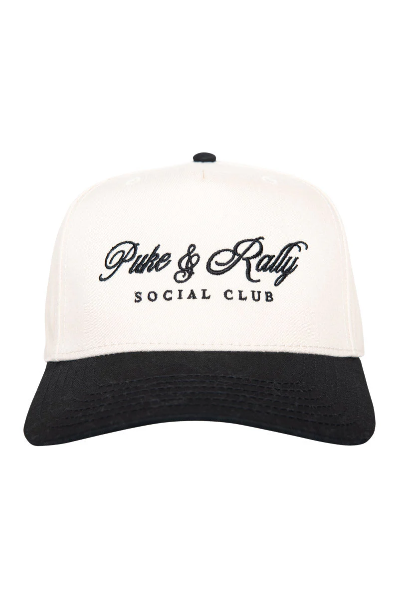 Puke & Rally Social Club Two-Toned Vintage Hat - Image 7