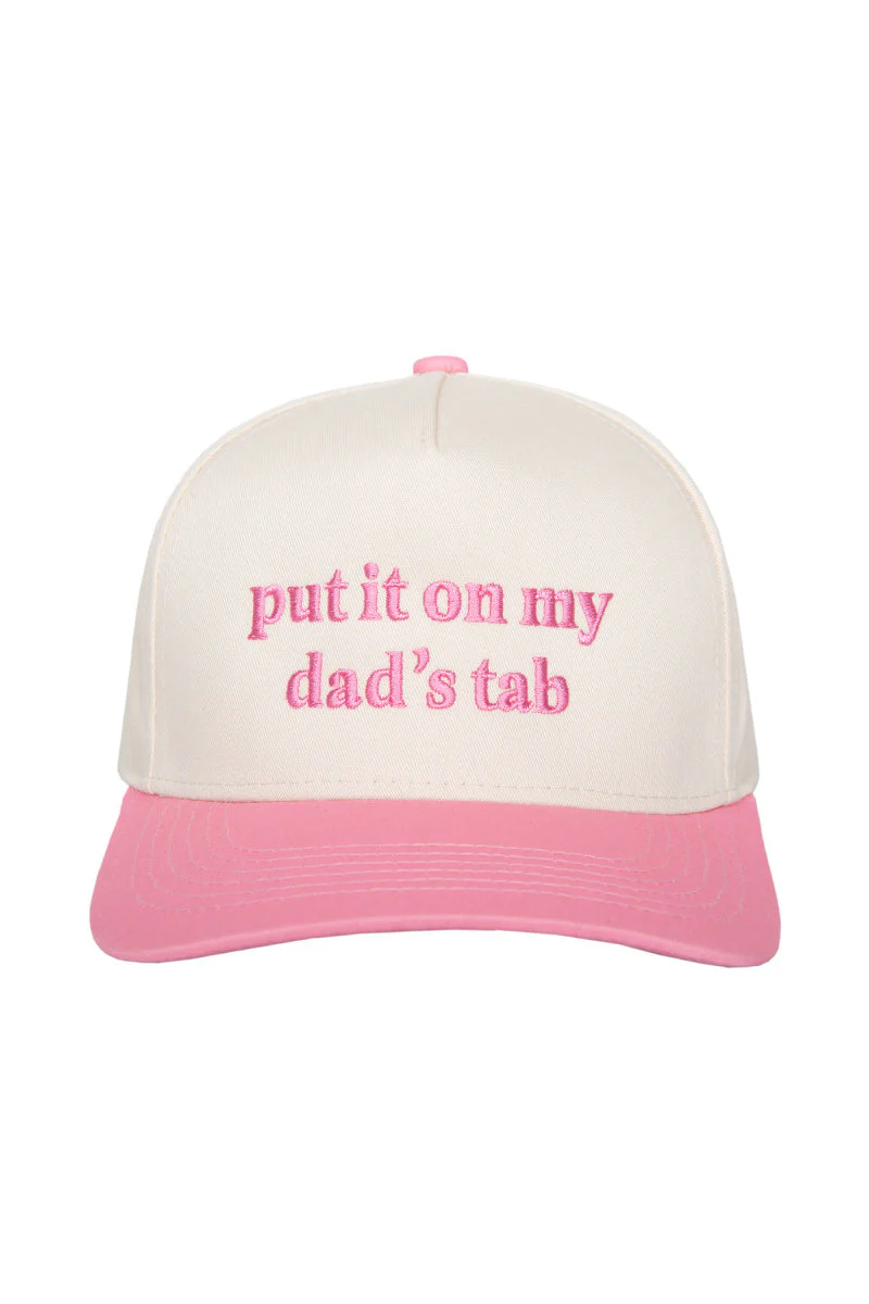Put It On My Dad's Tab Vintage Hat - Image 2