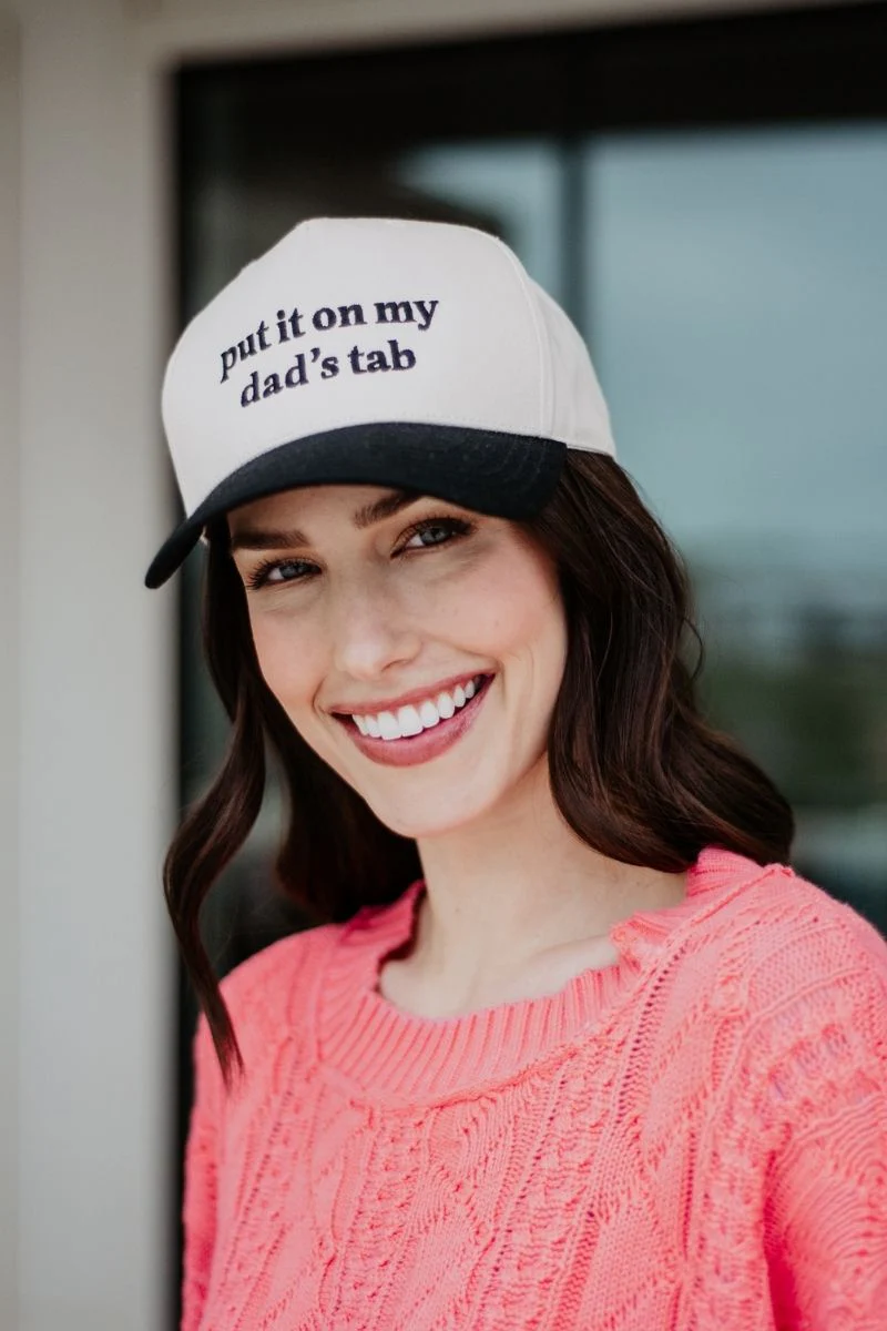 Put It On My Dad's Tab Vintage Hat - Image 3
