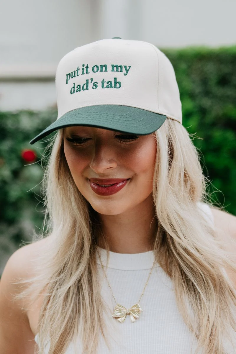 Put It On My Dad's Tab Vintage Hat - Image 6
