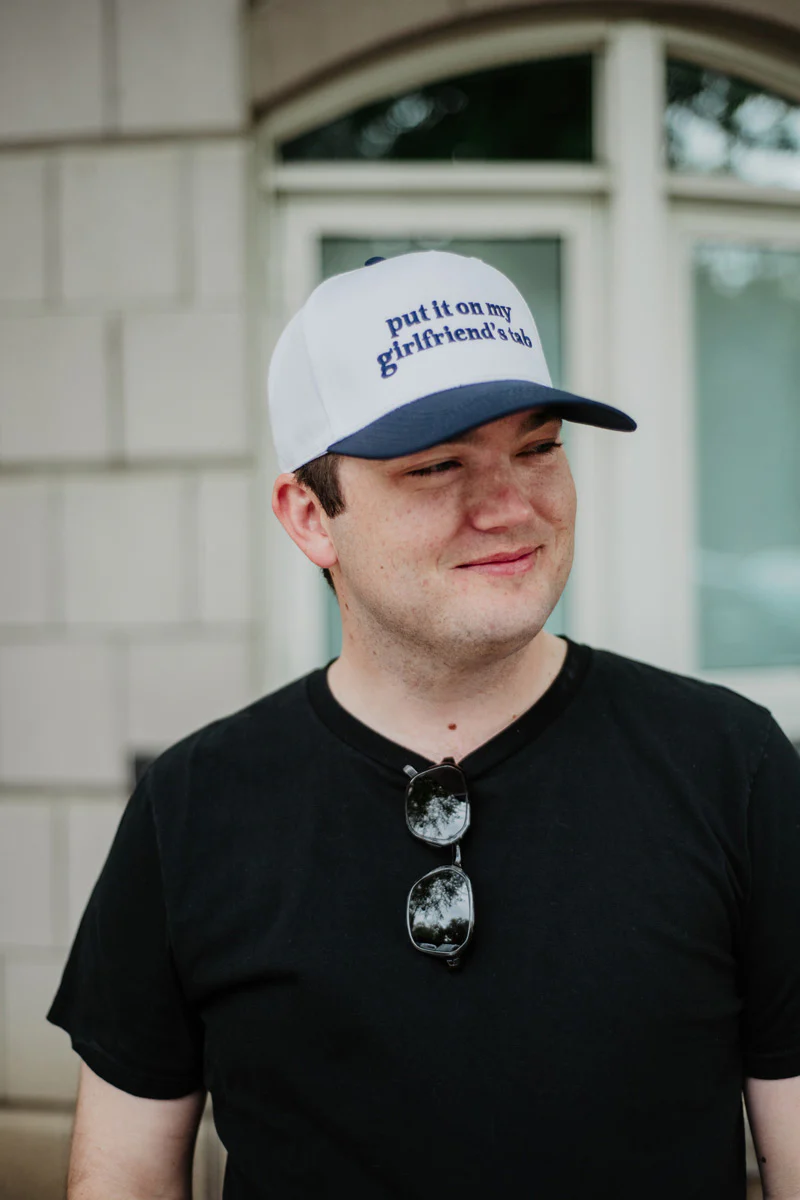 Put It On My Girlfriend's Tab Two-Toned Hat - Image 3