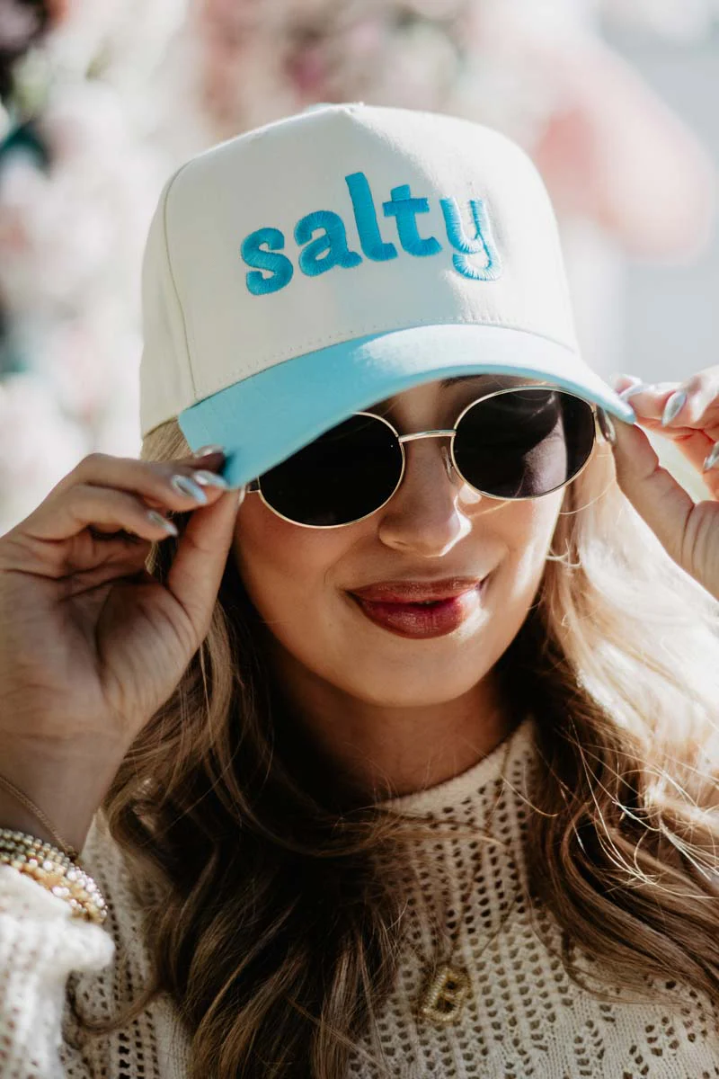 Salty Two-Toned Vintage Hat - Image 2