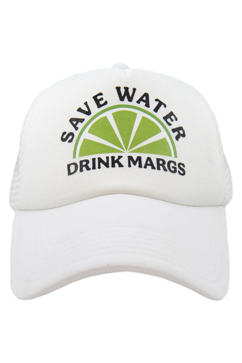 Save Water Drink Margs Foam Trucker Hat - Image 4