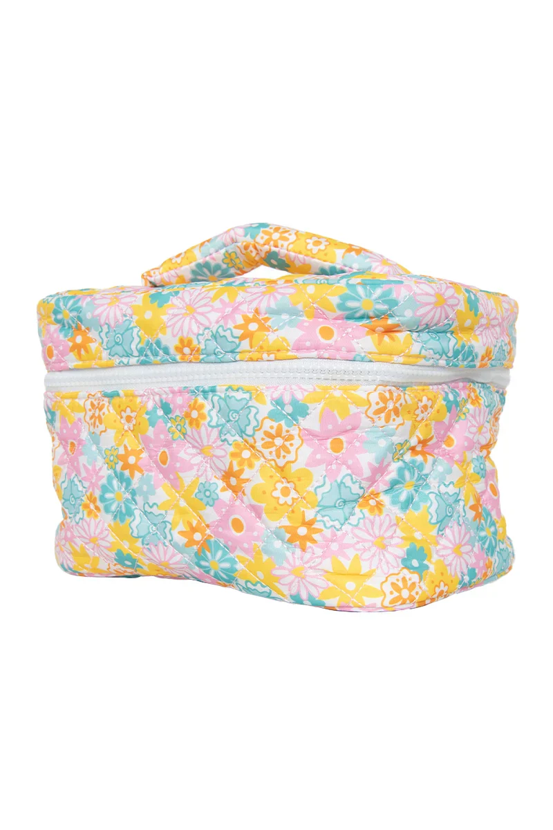Spring Flowers Cosmetic Bag for Makeup - Image 2