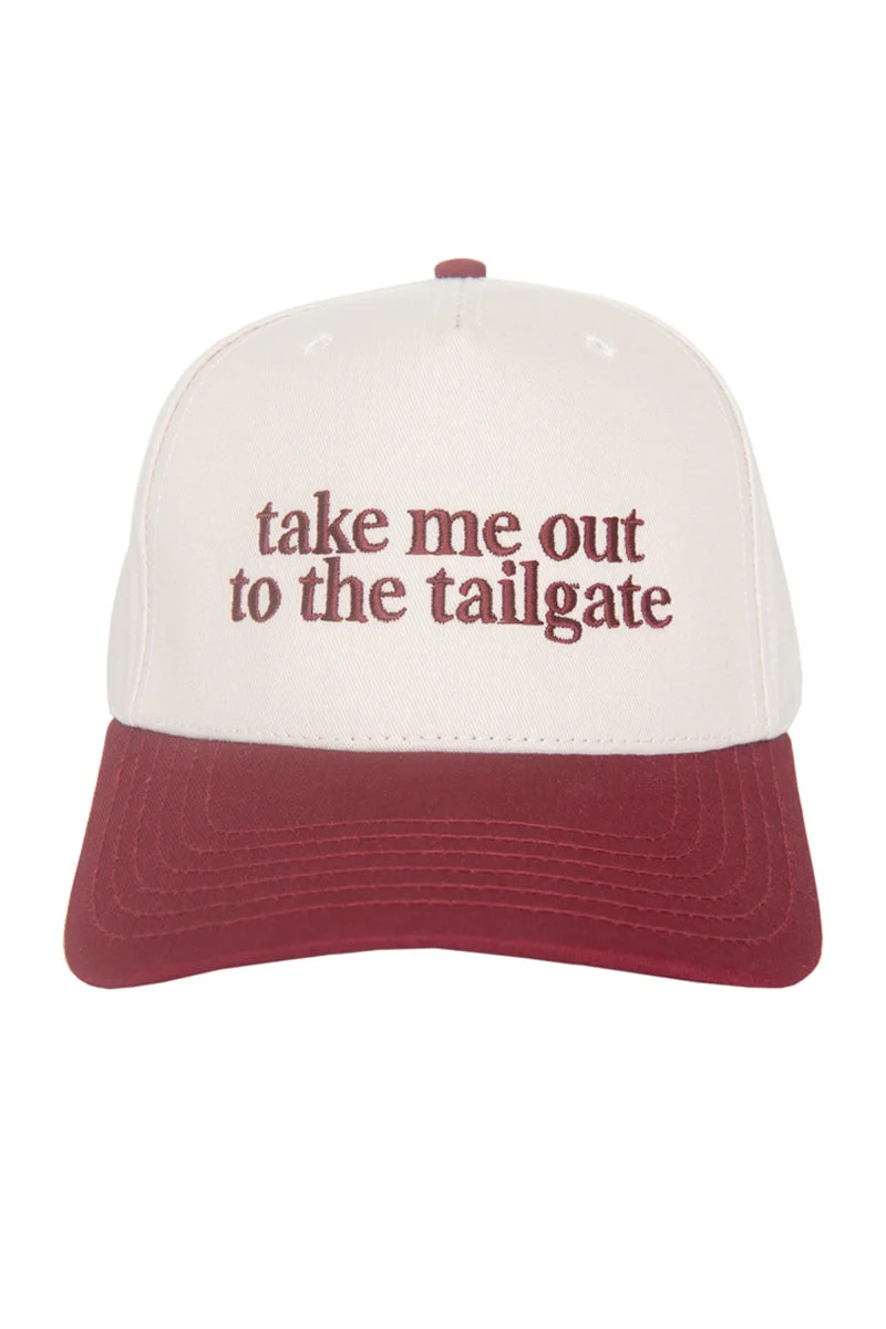 Take Me Out To The Tailgate Two-Toned Hat - Image 8
